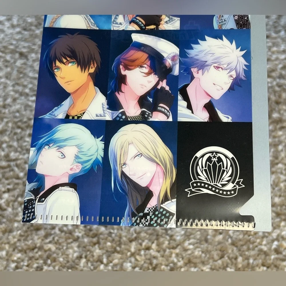 Uta no Prince Sama Multi Character Small Clear File Folder Japan Exclusive Anime